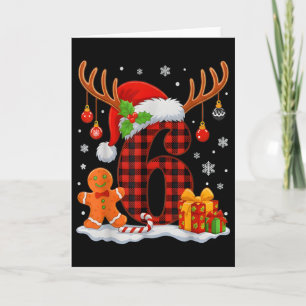 Number 67 Matching Christmas 6 7 Six Seven 6 7 Mem Card