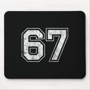 Number 67 On The Ck Mouse Pad