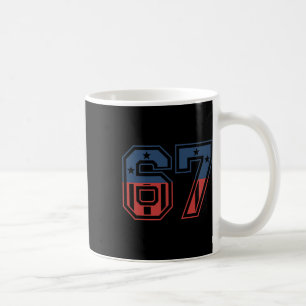 Number 67 Usa  Coffee Mug