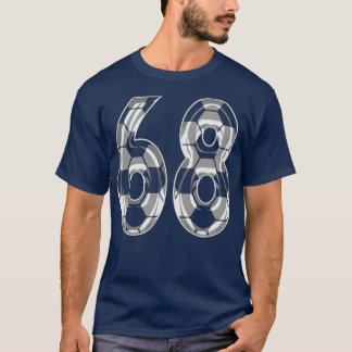 Number 68 Jersey 68 Mum Player Fan T-Shirt