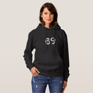 Number 69 Wifey/Husby Custom Bride, Fiance Gift Hoodie