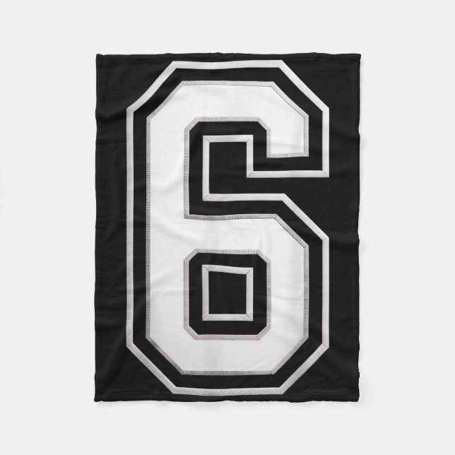 Number 6 67 Meme Matching  Fleece Blanket (Front)