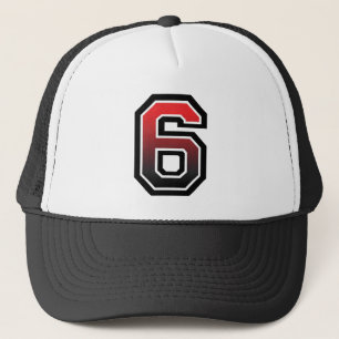 Number 6 Classic Trucker Hat