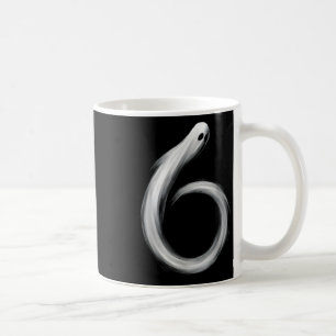 Number 6 Ghost Funny Six Seven 67 Halloween Meme  Coffee Mug