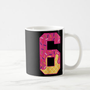 Number 6 Ice Cream Drip 67 Meme Couple Halloween C Coffee Mug