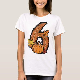 Number 6 Matching 67 Meme 6 7 Thanksgiving Boys Yo T-Shirt