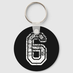 Number 6 Matching 67 Meme Halloween Costume Men Wo Key Ring