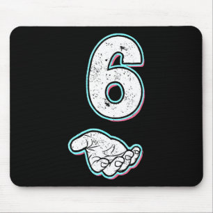 Number 6 Matching 67 Meme Halloween Costume Men Wo Mouse Pad