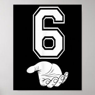Number 6 Matching 67 Meme Halloween Costume Men Wo Poster