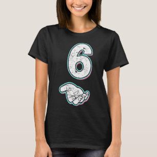 Number 6 Matching 67 Meme Halloween Costume Men Wo T-Shirt