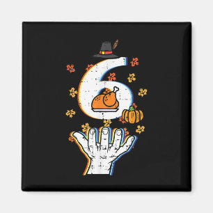 Number 6 Matching 67 Meme Thanksgiving 6 7 Men Wom Magnet
