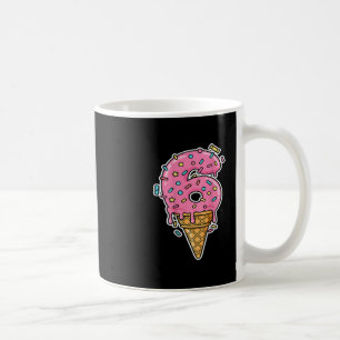 Number 6 Shirt Costume Adult Pink For Women Men Ki Coffee Mug