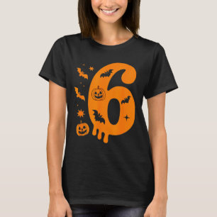 Number 6 Six Seven 6 7 Meme Funny Design Couples H T-Shirt