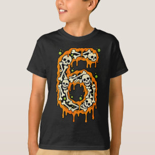 Number 6 Six Seven 6 7 Meme Funny Design Couples H T-Shirt