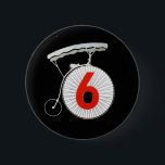 Number 6: The Prisoner 6 Cm Round Badge<br><div class="desc">I am a free man!</div>