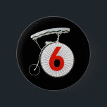 Number 6: The Prisoner 6 Cm Round Badge<br><div class="desc">I am a free man!</div>