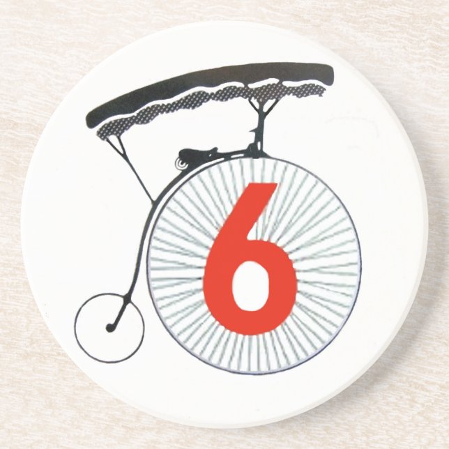 Number 6 The Prisoner Coaster (Front)
