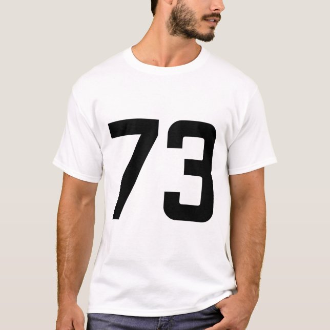 NUMBER 73 T-Shirt (Front)