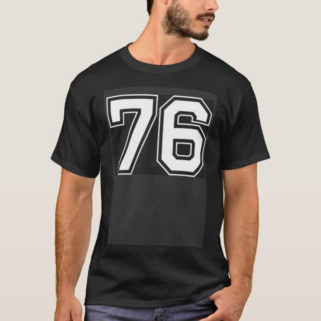 Number 76 T-Shirt (Front)