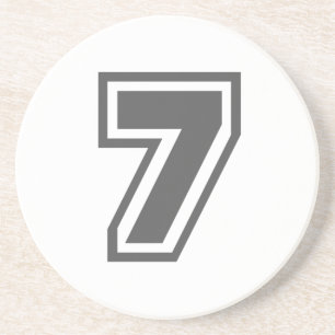 Number 7 coaster