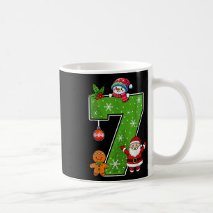 Number 7 Funny 67 Meme Couple Pajamas Christmas Ma Coffee Mug