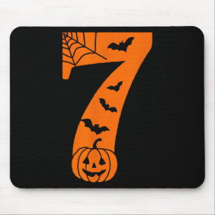 Number 7 Funny Meme Saying 6 7 Six Seven Halloween Mouse Pad