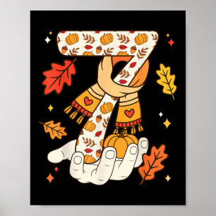 Number 7 Funny Meme Saying 6 7 Six Seven Turkey Th Poster