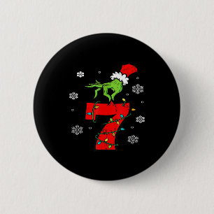 Number 7 Matching 67 Meme 6 7 Christmas Boys Youth 6 Cm Round Badge