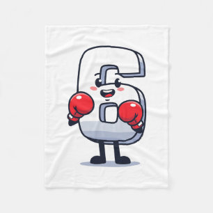 Number 7 Matching 67 Meme Boxing Men Women Kids  Fleece Blanket