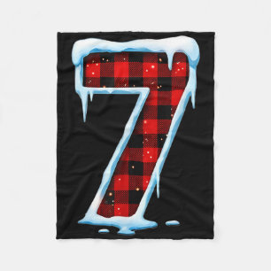 Number 7 Matching 67 Meme Christmas Costume Men Wo Fleece Blanket