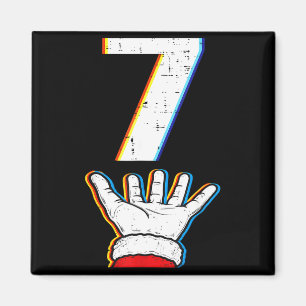 Number 7 Matching 67 Meme Christmas Pajamas Men Wo Magnet