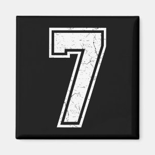 Number 7 Matching 67 Meme Costume Men Women Kids Magnet