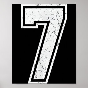Number 7 Matching 67 Meme Costume Men Women Kids  Poster
