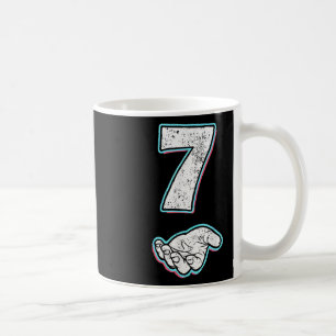 Number 7 Matching 67 Meme Halloween Costume Men Wo Coffee Mug