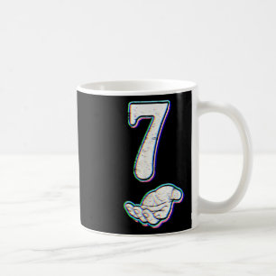 Number 7 Matching 67 Meme Halloween Costume Men Wo Coffee Mug