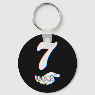 Number 7 Matching 67 Meme Halloween Costume Men Wo Key Ring