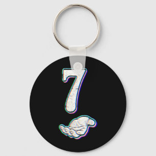 Number 7 Matching 67 Meme Halloween Costume Men Wo Key Ring