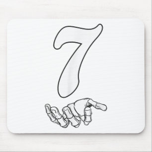 Number 7 Matching 67 Meme Halloween Costume Men Wo Mouse Pad