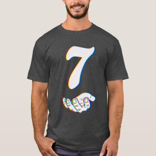 Number 7 Matching 67 Meme Halloween Costume Men Wo T-Shirt