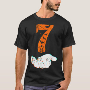 Number 7 Matching 67 Meme Halloween Costume Men Wo T-Shirt