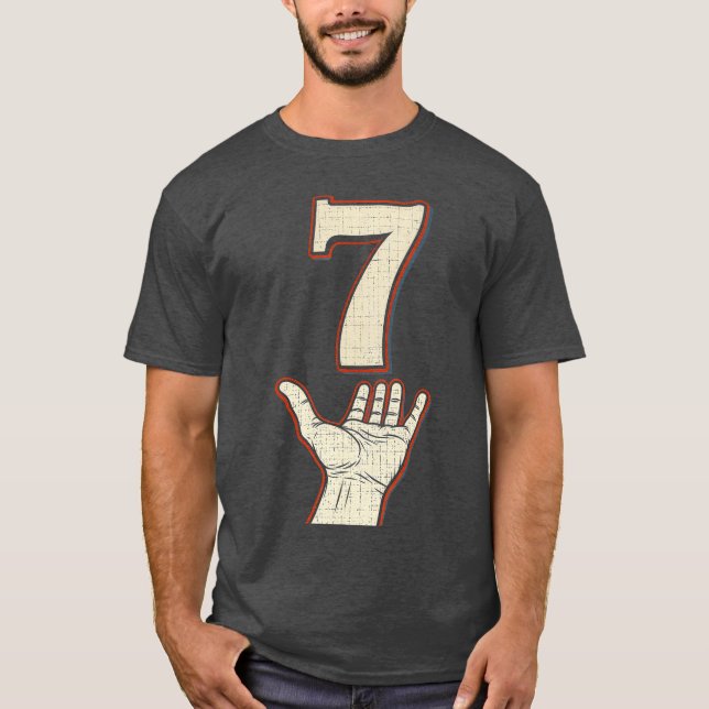 Number 7 Matching 67 Meme Halloween Costume Men Wo T-Shirt (Front)