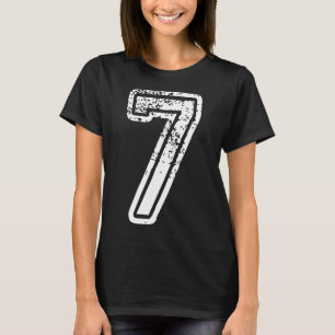 Number 7 Matching 67 Meme Halloween Costume Men Wo T-Shirt
