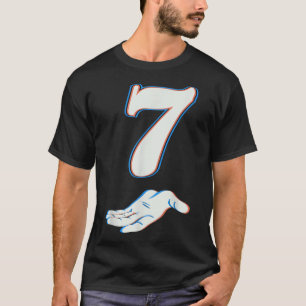 Number 7 Matching 67 Six Seven Meme Couple Hallowe T-Shirt