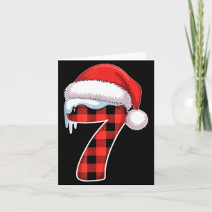 Number 7 Matching 6 7 Meme Christmas Costume Men W Card