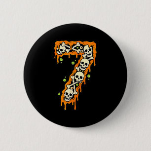 Number 7 Six Seven 6 7 Meme Funny Design Couples H Cm Round Badge