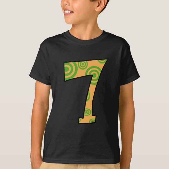 Number 7 T-Shirt (Front)