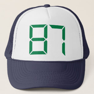 Number – 87 trucker hat