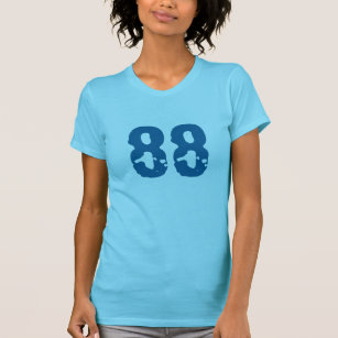number 88 T-shirt design
