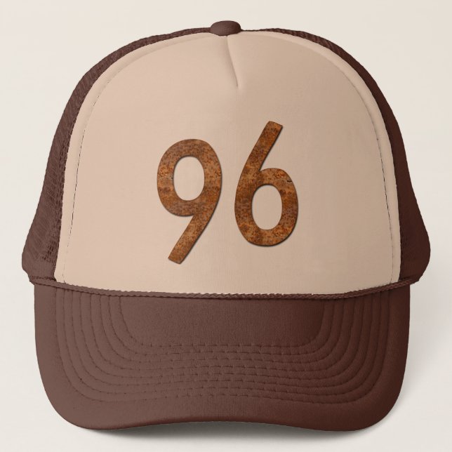 Number 96 trucker hat (Front)