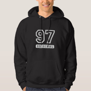 Number 97 Varsity Sports Team Birthday Age Year Hoodie